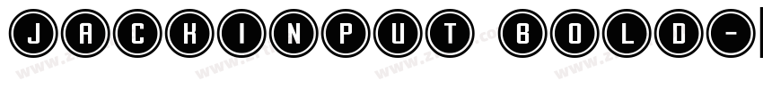 JackInput Bold字体转换